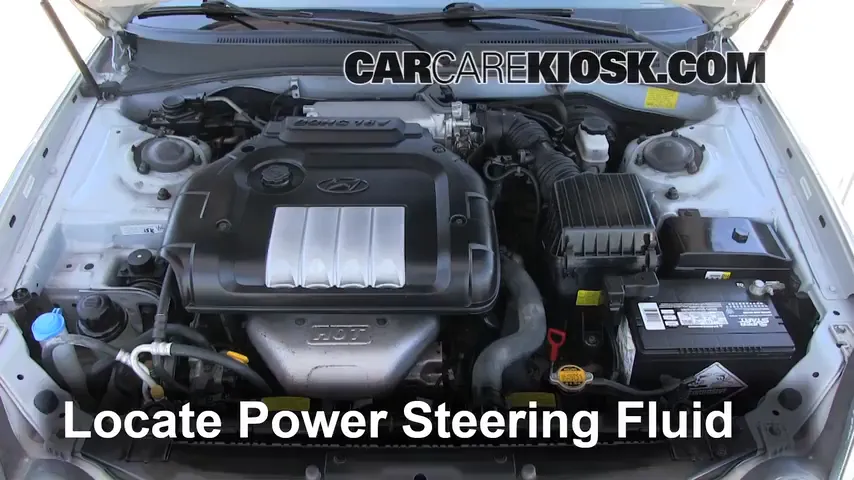 2004 Hyundai Sonata 2.4L 4 Cyl. Power Steering Fluid
